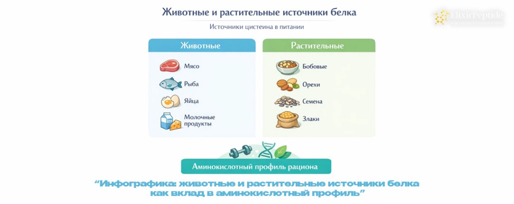 Инфографика- животные и растительные источники белка как вклад в аминокислотный профиль .jpg