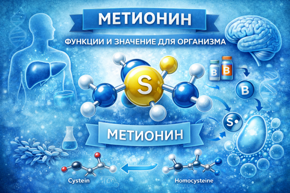 Метионин — что это такое и зачем он нужен организму