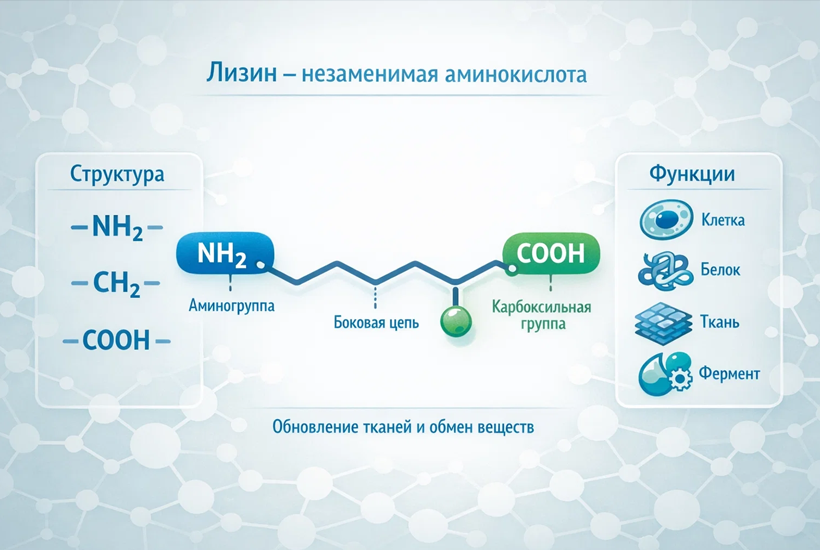 Что такое лизин и зачем он нужен вашему телу